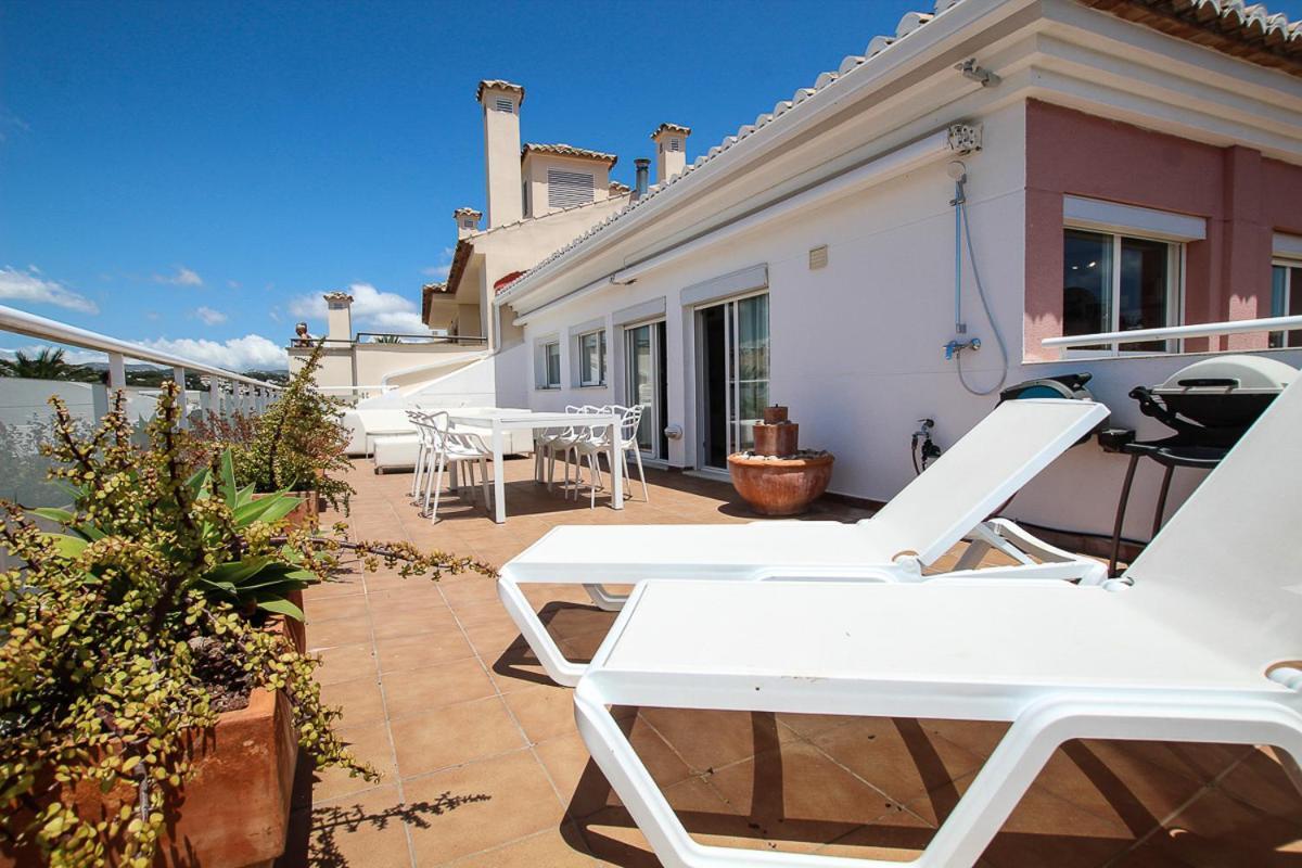 Penthouse La Paz 9 - Castle View Apartman Moraira Kültér fotó
