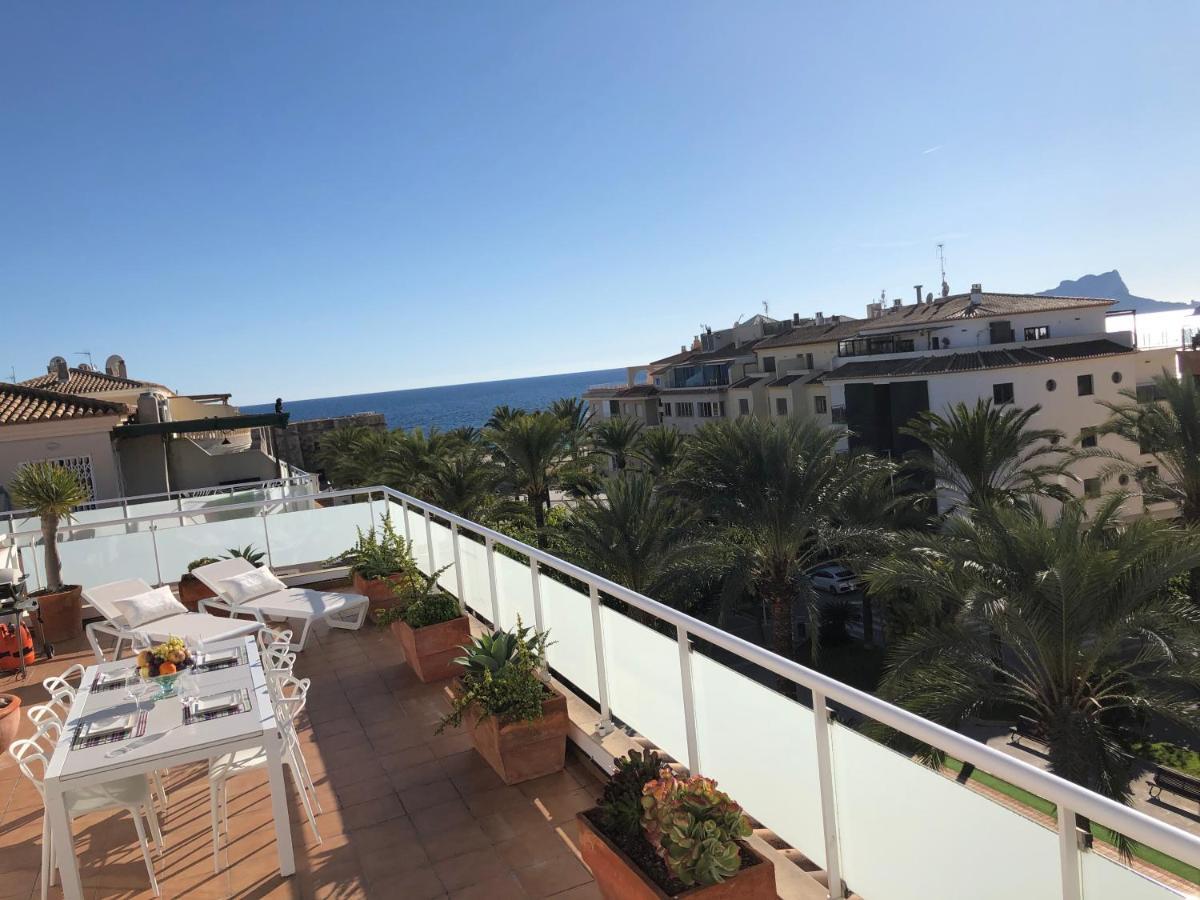 Penthouse La Paz 9 - Castle View Apartman Moraira Kültér fotó