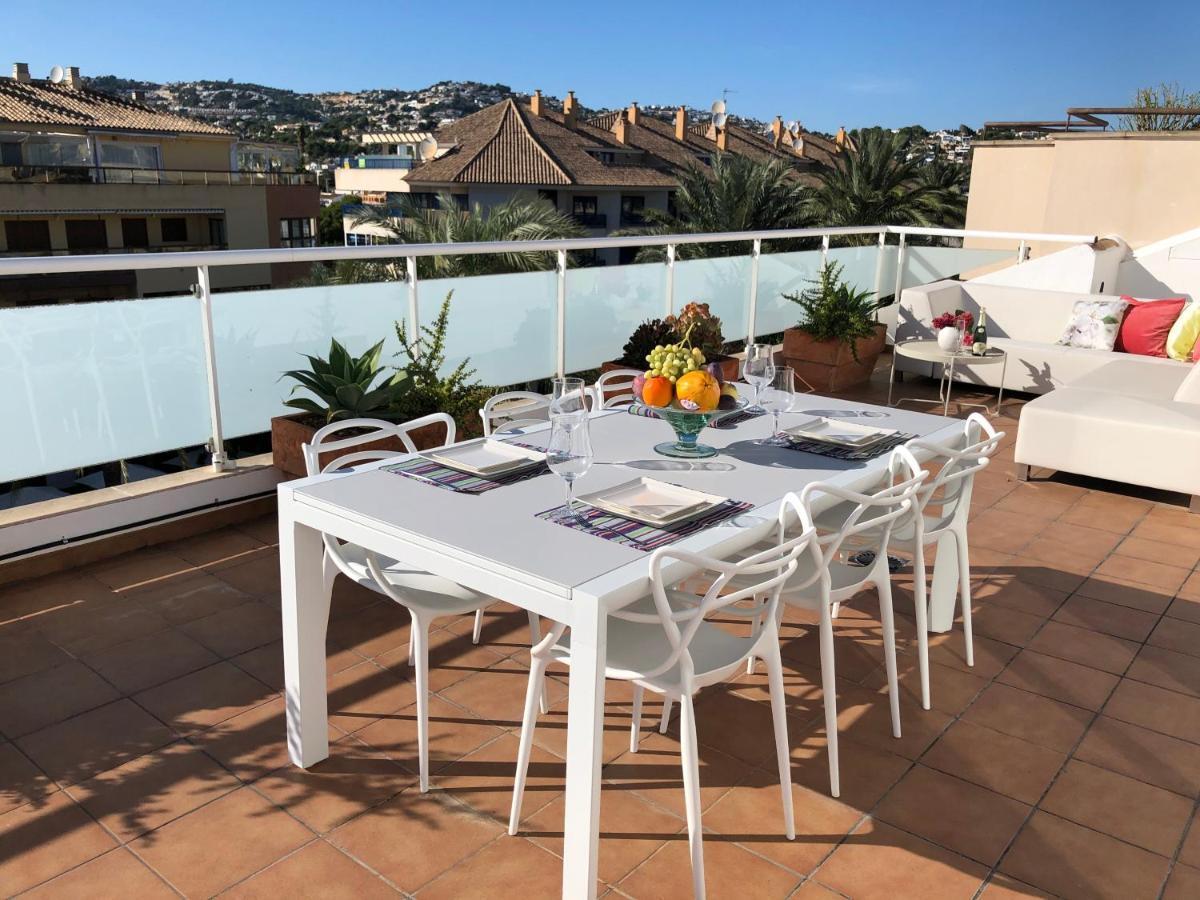Penthouse La Paz 9 - Castle View Apartman Moraira Kültér fotó